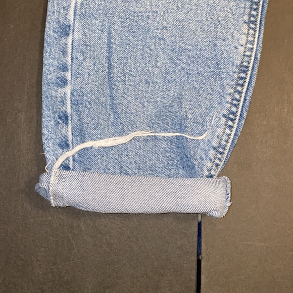 Vero Moda Denim 25/32 High Rise Crop Ankle Washout Distress Jeans - Picture 10 of 14